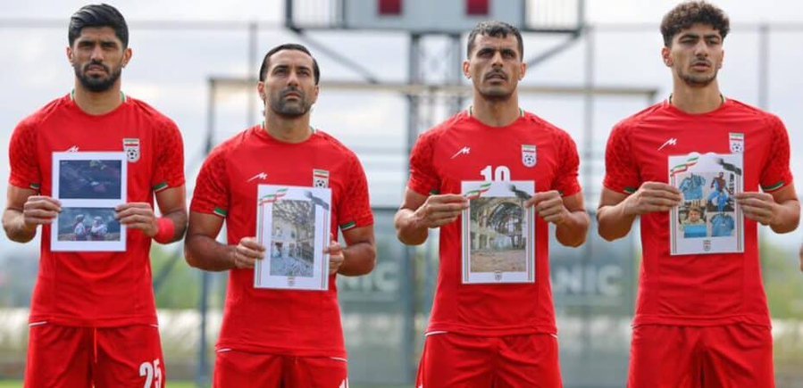 NEWS.ro: Echipa Iranului a adus un omagiu copiilor victime ale războiului din Orientul Mijlociu - VIDEO