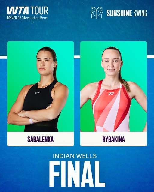 NEWS.ro: Elena Rîbakina şi Arina Sabalenka vor juca finala de la Indian Wells