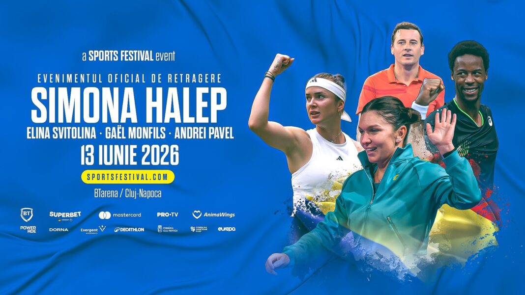 NEWS.ro: Elina Svitolina, Gaël Monfils şi Andrei Pavel, la retragerea Simonei Halep de la Sports Festival