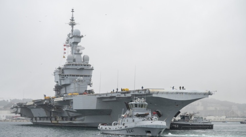 NEWS.ro: Emmanuel Macron doreşte o „coaliţie” pentru „securizarea căilor maritime” şi ordonă desfăşurarea portavionului Charles-de-Gaulle