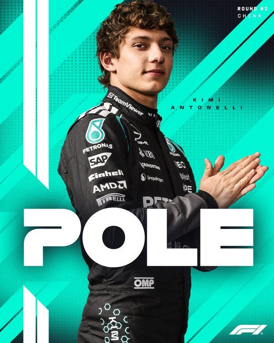 NEWS.ro: Formula 1: Kimi Antonelli va pleca din pole-position la Marele Premiu al Chinei. Este primul pole-position din carieră pentru pilotul italian. Ce record a stabilit