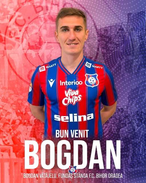 NEWS.ro: Liga 2: Fundaşul Bogdan Vătăjelu a semnat cu FC Bihor