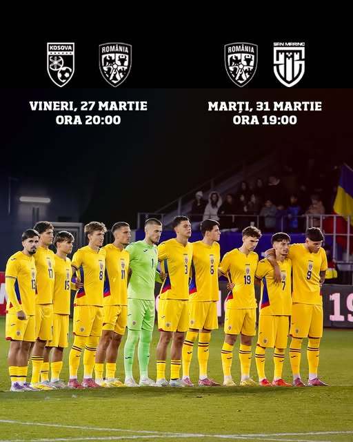 NEWS.ro: Lotul naţionalei de tineret pentru meciurile cu Kosovo şi San Marino din luna martie