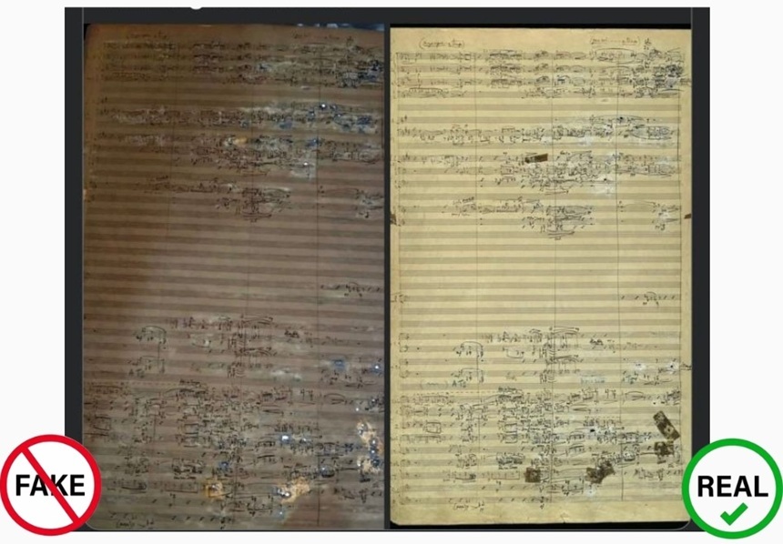 NEWS.ro: Manuscrisele lui Enescu nu prezintă modificări sau deteriorări vizibile faţă de starea cunoscută anterior, a constatat Comisia de experţi