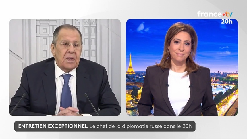 NEWS.ro: Moscova şi-a ”desfăşurat liniştită propaganda” într-un interviu cu Serghei Lavrov la France 2, denunţă ministrul francez de Externe Jean-Noël Barrot. Ambasadorul Ucrainei la Paris denunţă o ”tribună” acordată unui ”criminal de război”