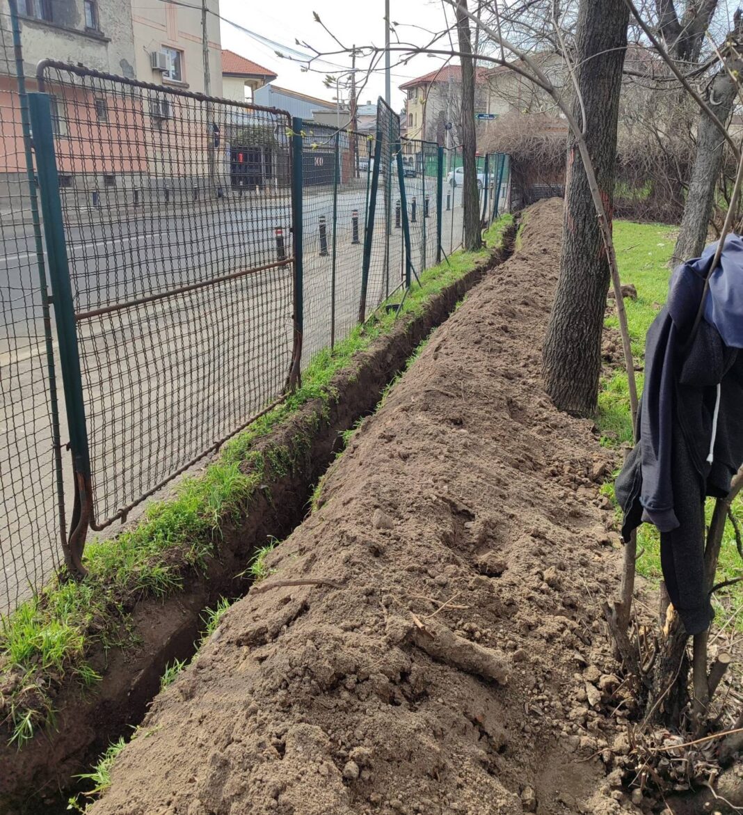 NEWS.ro: Muncitorii unei firme au intrat cu excavatorul în Parcul Carol pentru a face un branşament pentru o staţie de încărcare auto – Au afectat spaţiul verde şi au tăiat rădăcinile a şapte copaci / Primăria Bucureşti anunţă sancţiuni