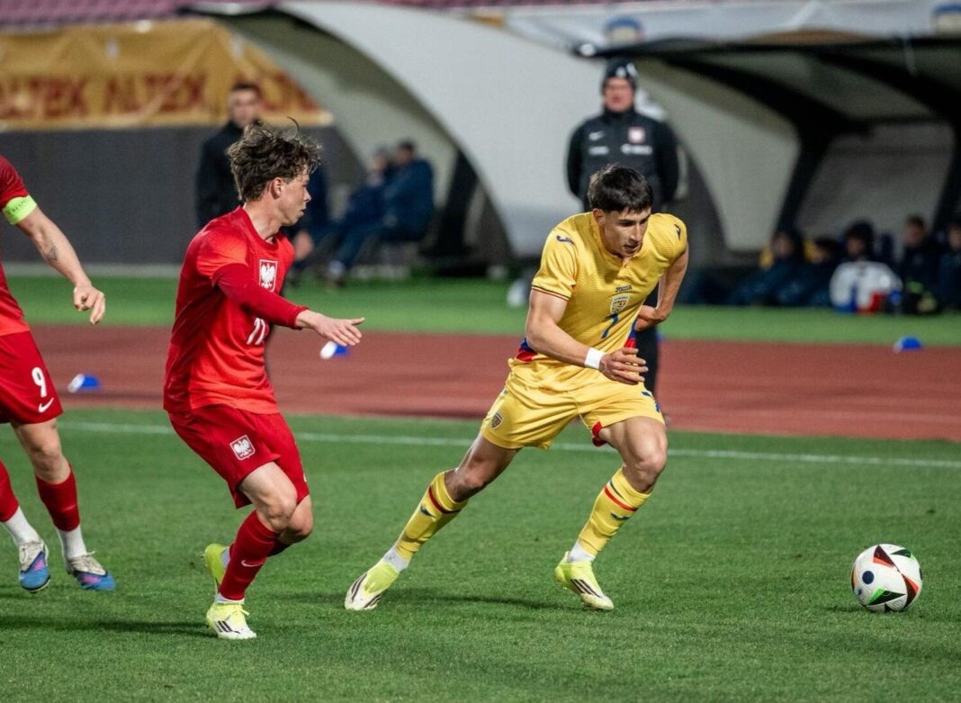 NEWS.ro: Naţionala U20 a pierdut la limită, scor 0-1, în faţa Poloniei primul meci din luna martie