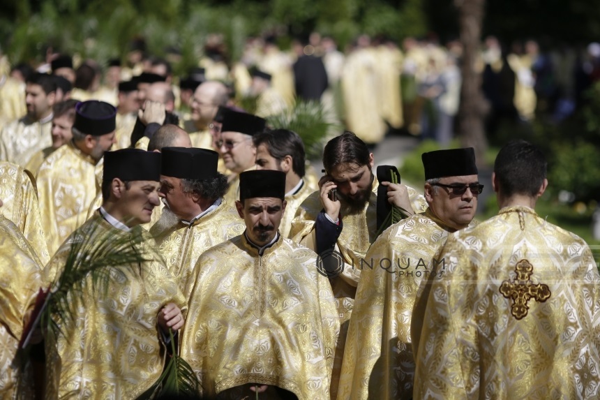 NEWS.ro: Pelerinajul de Florii din Bucureşti - Ierarhi, preoţi, monahi şi credincioşi vor participa, sâmbătă, la procesiunea care va începe la Catedrala Naţională şi se încheia la Catedrala Patriarhală