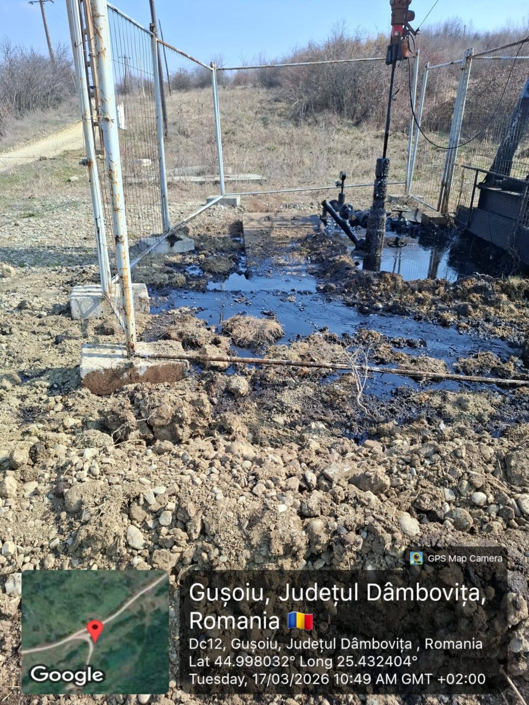 NEWS.ro: Poluare cu produse petroliere, în judeţul Dâmboviţa / Amendă de 100.000 de lei aplicată de comisarii Gărzii de Mediu