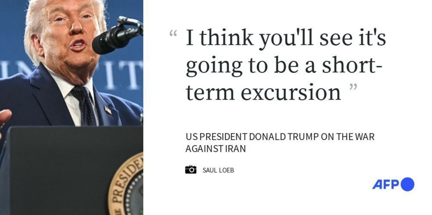 NEWS.ro: Războiul din Iran ”aproape s-a terminat”, anunţă Trump, care se ”gândeşte să preia controlul Strâmtorii Ormuz”. ”Nu le mai rămâne nimic”. Conflictul este ”foarte înainte” faţă de calendarul de patru-cinci săptămâni pe care l-a anunţat anterior