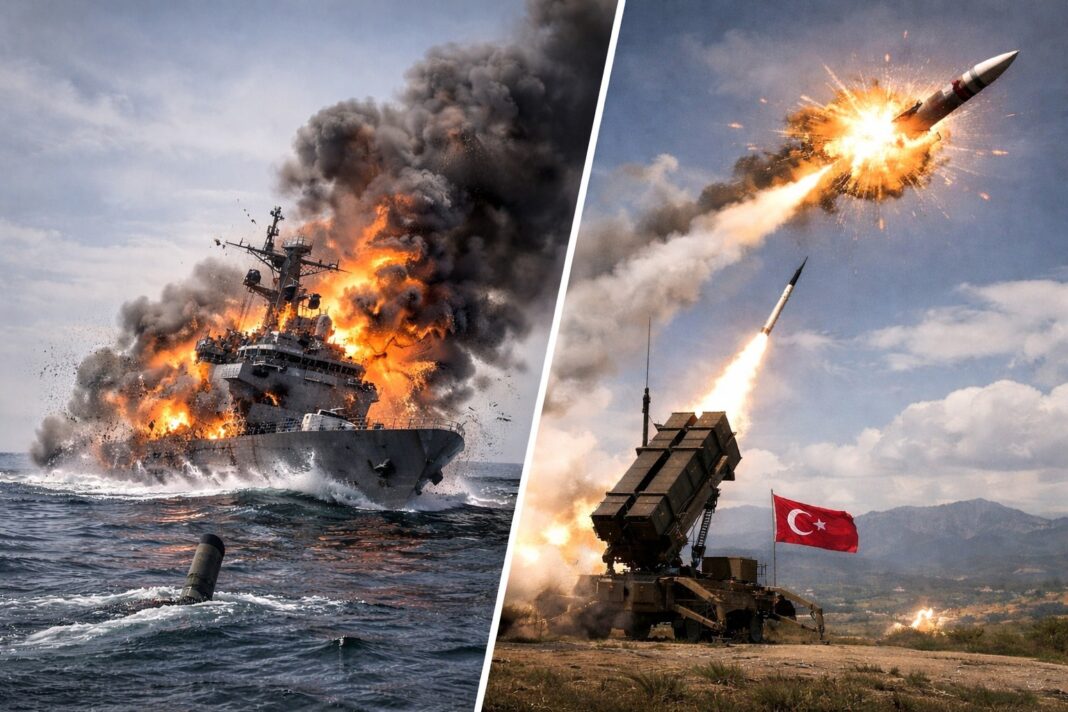 NEWS.ro: Războiul dintre SUA şi Iran s-a intensificat brusc în a cincea zi a ostilităţilor: SUA scufundă o navă de război iraniană departe de Golful Persic, NATO doboară o rachetă iraniană care se îndrepta spre Turcia