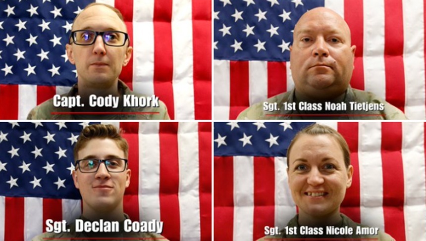 NEWS.ro: Şase soldaţi americani ucişi în războiul din Iran au fost repatriaţi cu onoruri