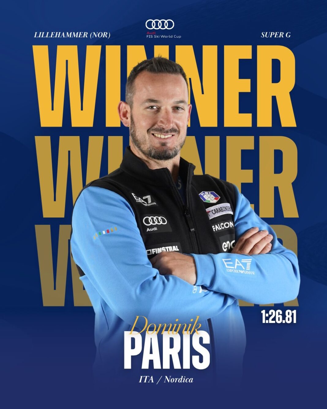 NEWS.ro: Schi alpin: Dominik Paris a câştigat proba de super-G de Kvitfjell, a doua zi după victoria de la coborâre