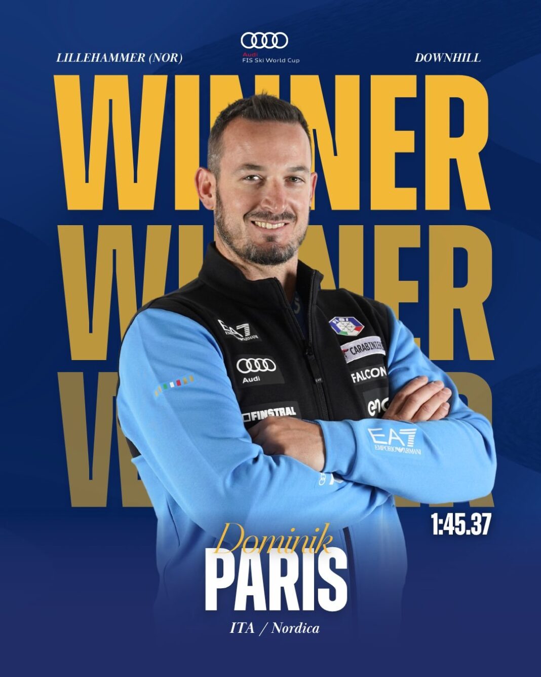 NEWS.ro: Schi alpin: Italianul Dominik Paris a câştigat la Kvitfjell ultima probă de coborâre a sezonului