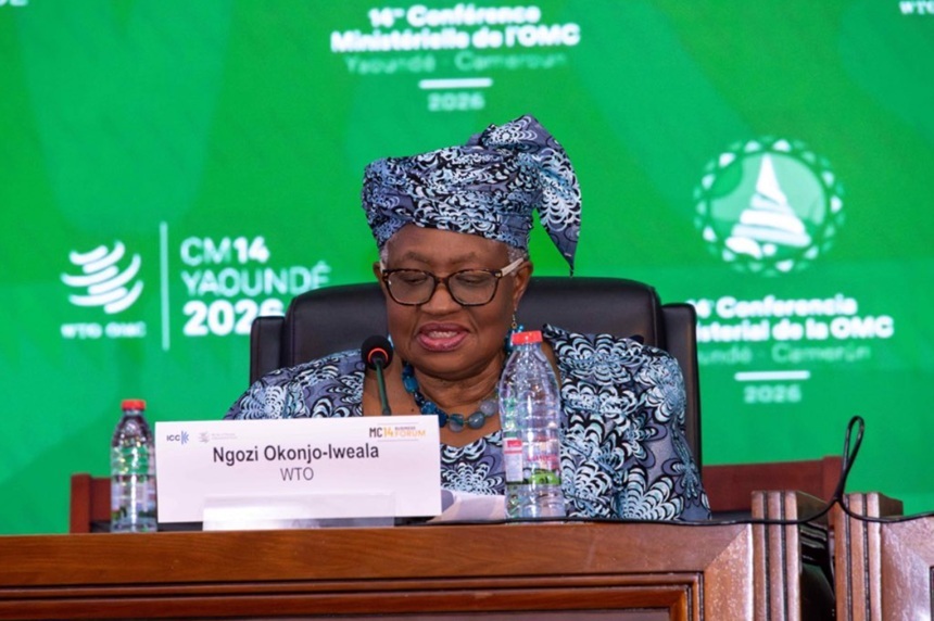 NEWS.ro: Sistemul comerţului mondial este prada ”celor mai grave perturbări” din ultimii 80 de ani, trage un semnal de alarmă directoarea OMC Ngozi Okonjo-Iweala, în deschiderea celei de a 14-a Conferinţe Ministeriale, în Camerun