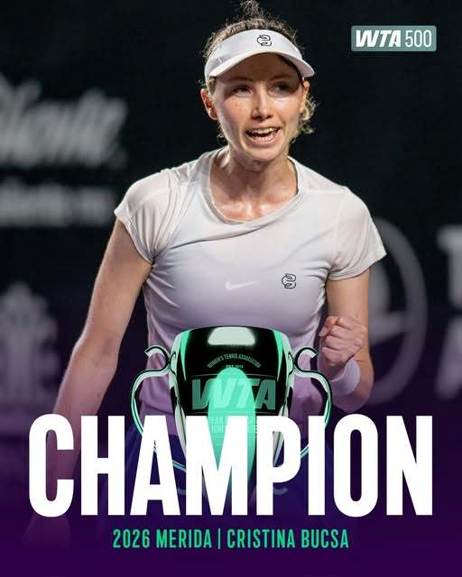 NEWS.ro: Tenis: Cristina Bucsa a câştigat turneul WTA de la Merida şi la simplu şi la dublu
