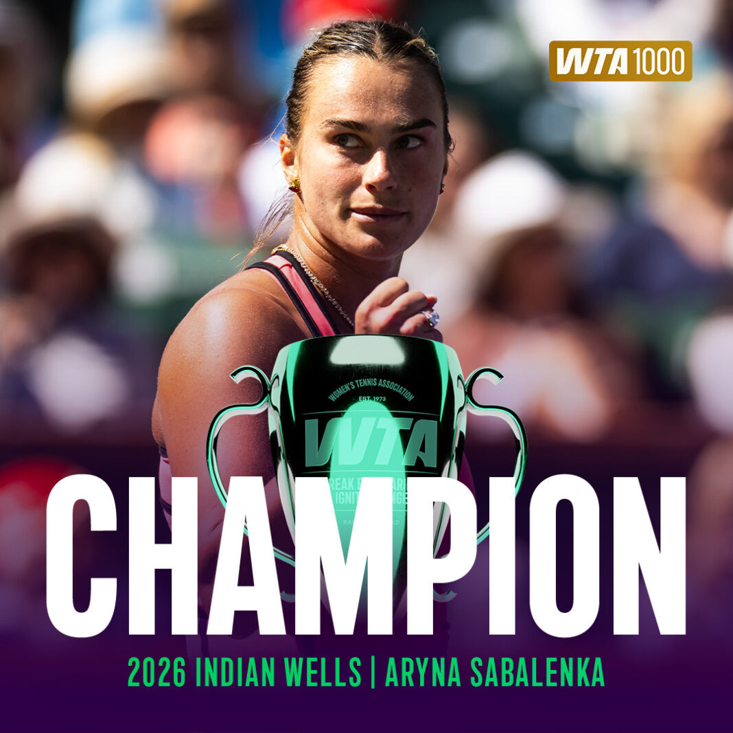 NEWS.ro: Tenis: Liderul mondial Arina Sabalenka a învins-o pe Elena Rîbakina şi a câştigat pentru prima dată titlul la Indian Wells