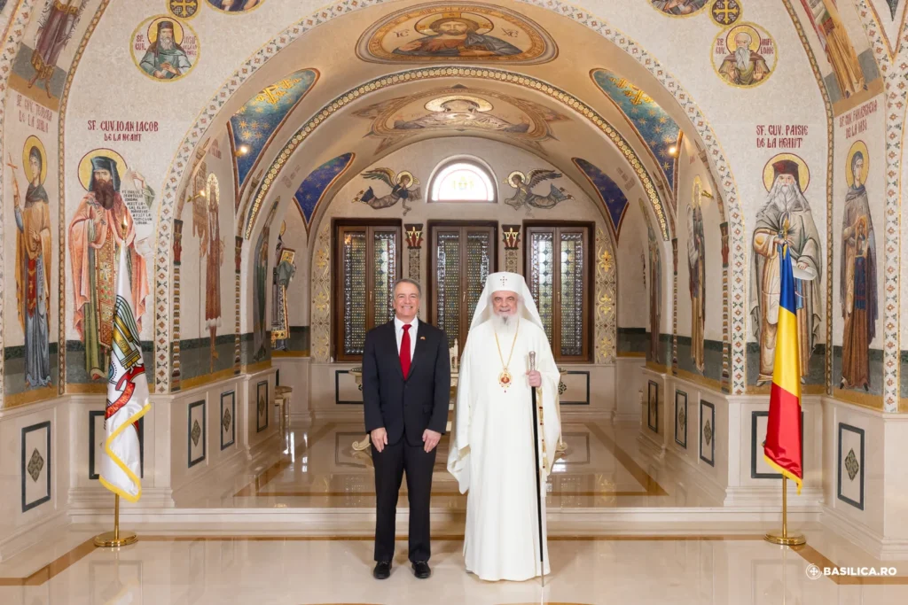 Noul ambasador al SUA la București, Darryl Nirenberg, s-a întâlnit cu Patriarhul Daniel