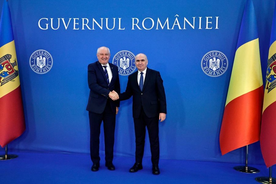 Premierul moldovean, discuții la București cu Ilie Bolojan și Nicușor Dan: ,,Legătura noastră devine mai puternică”