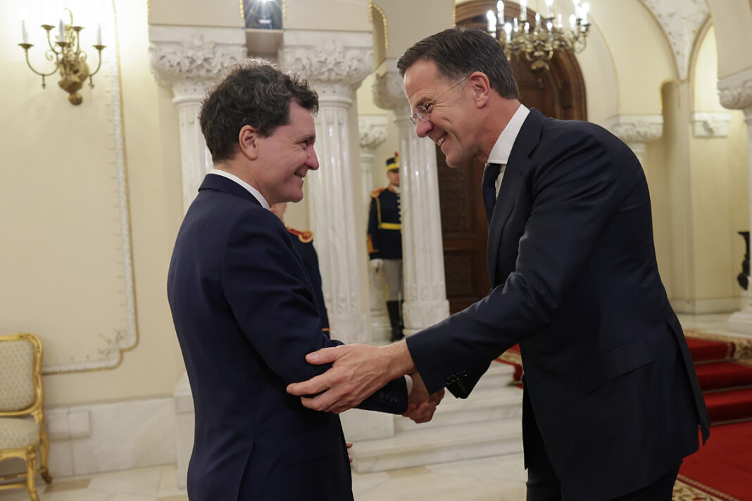 Preşedintele Nicuşor Dan se întâlneşte joi cu secretarul general Mark Rutte, la sediul NATO din Bruxelles