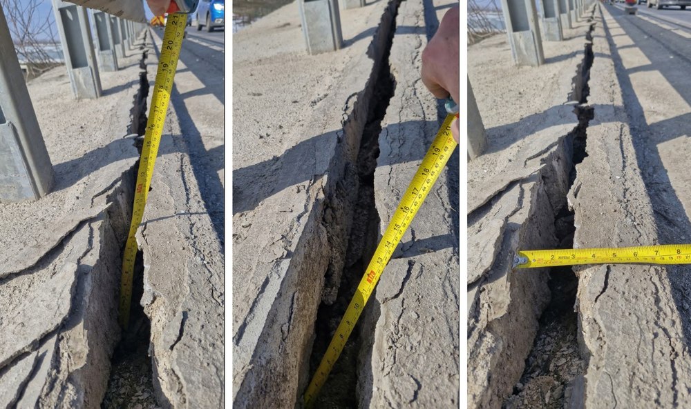 Probleme la pasajul peste Autostrada A0, lângă Berceni, la 2 ani de la inaugurare. Cum explică CNAIR