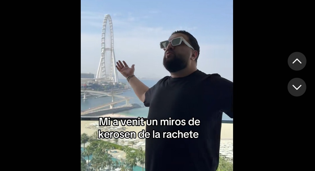 Războiul din Orientul Mijlociu prin ochii influencerilor români din Dubai: De ce apără creatorii de conținut un brand de lux în plin conflict pe care îl minimizează / Tzancă Uraganu, viral pe TikTok: Veniți liniștiți, ne bucurăm de distracție chiar dacă mai sunt petarde