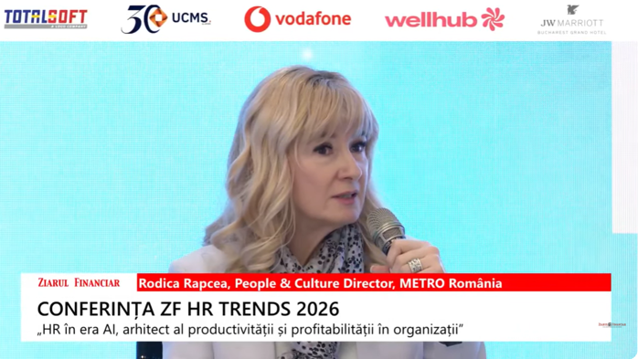 Rodica Rapcea, METRO România: Generaţiile vin cu aşteptări diferite, iar companiile trebuie să găsească echilibrul între flexibilitate şi reguli