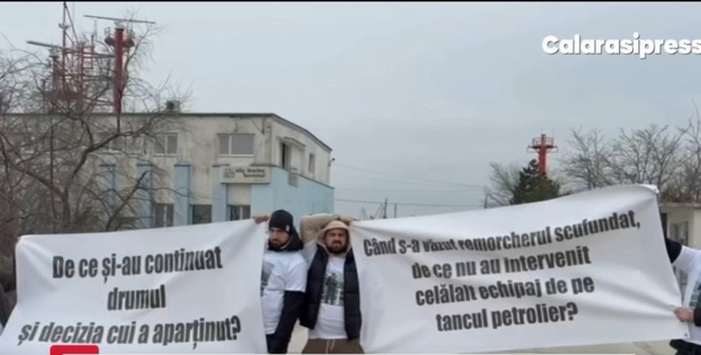 Se complică situația în cazul remorcherului scufundat. Familiile marinarilor dispăruți cer explicații: „De ce i-au trimis. Cei de sus știau riscurile”