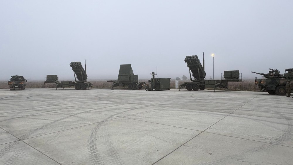 Sistemul de apărare antiaeriană Patriot, activat în timpul vizitei lui Volodimir Zelenski la București