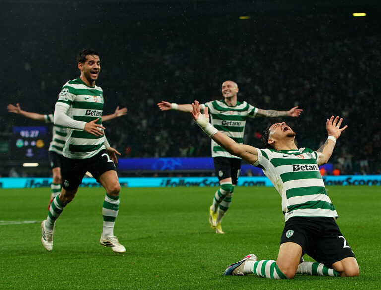 Sporting a făcut minunea serii în Champions League! Calificare fabuloasă după 5-0 și gol istoric în prelungiri