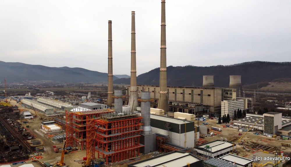 Termocentrala Mintia, noua „Stea de pe Mureș”, așteptată în 2026. Șantierul uriaș de 1,2 miliarde de euro