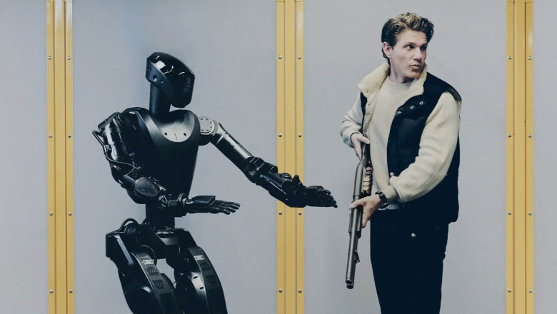 Ucraina testează în premieră roboți umanoizi pe front / Ce rol ar putea avea pe câmpul de luptă