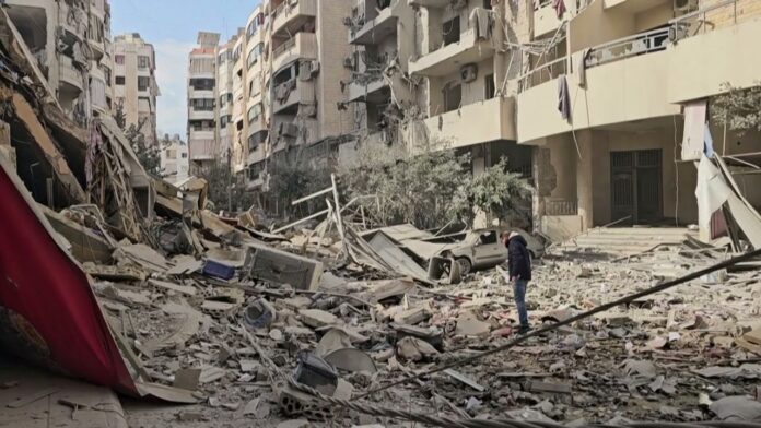 VIDEO. Distrugeri masive după noi lovituri israeliene asupra sudului Beirutului