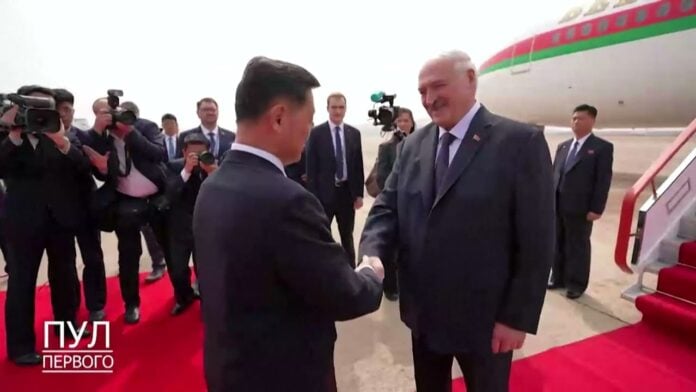 VIDEO. Președintele Belarusului începe prima sa vizită în Coreea de Nord