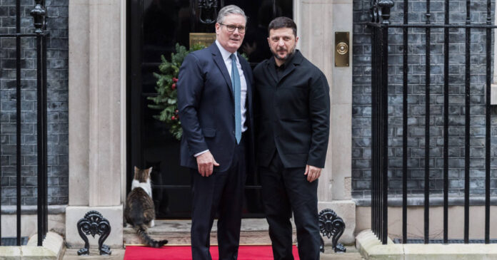 Volodimir Zelenski ajunge marți la Londra. Întâlnire cu premierul Keir Starmer