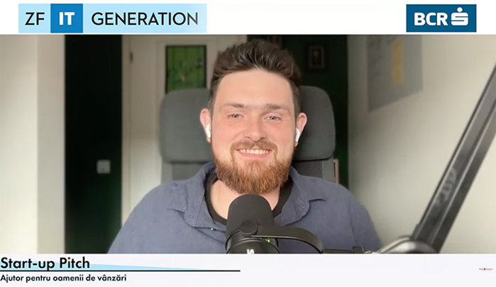 ZF IT Generation. Mircea Serediuc, cofondator Narrio, platformă de date pentru echipele de vânzări: Extragem automat datele din e-mailuri şi apeluri, le punem în baza de date a companiei şi îi spunem omului de vânzări ce să facă mai departe ca să închidă tranzacţia