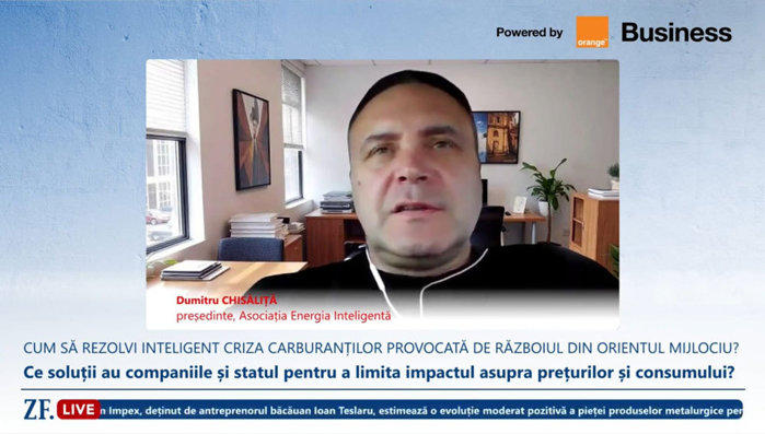 ZF Live. Dumitru Chisăliţă, Asociaţia Energia Inteligentă: Plafonarea marjelor la carburanţi era doar o iluzie privind blocarea creşterii preţurilor şi era un risc foarte mare de penurie