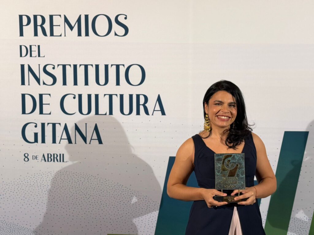 Actrița și regizoarea Alina Șerban, premiată de Institute of Gypsy Culture din Madrid pentru contribuția remarcabilă la promovarea culturii rome