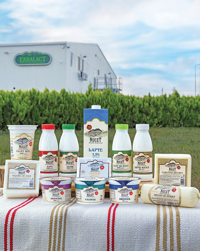 Antreprenori locali. Brandul de lactate Nucet a ajuns în 12 judeţe. „Obiectivul nostru principal este extinderea la nivel naţional“