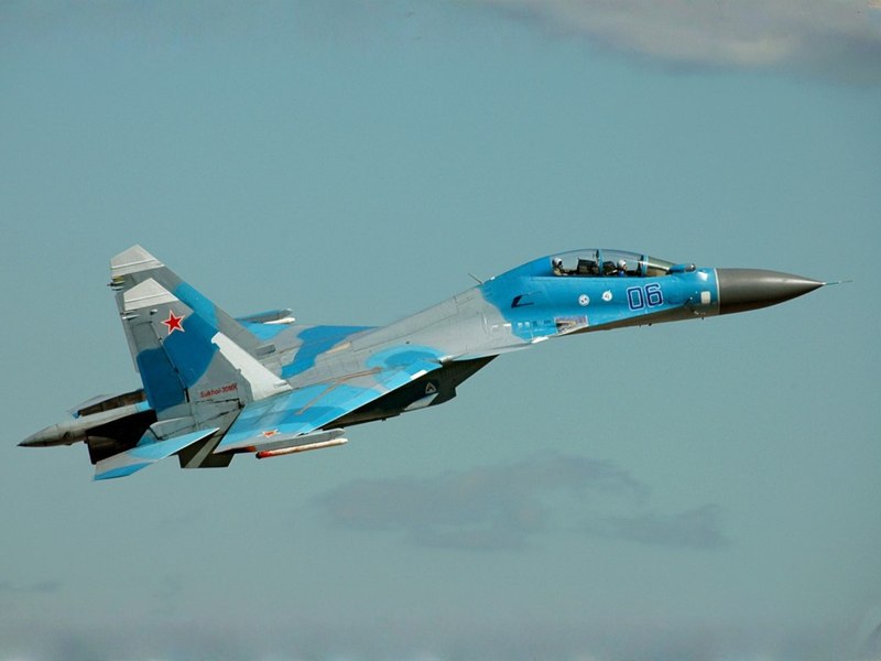 Avioanele rusești cad ca muștele în Crimeea. Un Su-30 s-a prăbușit în timpul unui zbor de antrenament