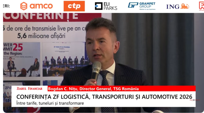 Bogdan C. Niţu, Director General, TSG România: Cred că există un mijloc de transport alternativ care o să crească foarte repede, mult mai repede decât ne aşteptăm. Dronele