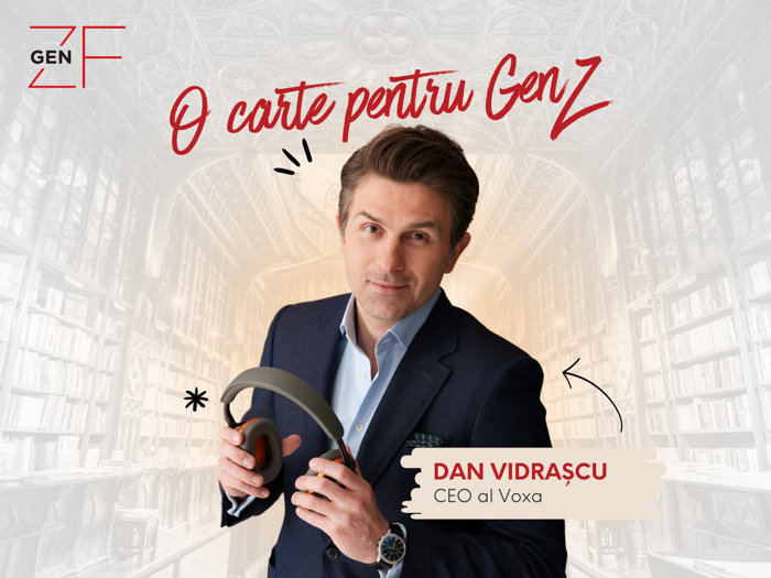 Ce carte îţi recomandă Dan Vidraşcu, CEO al Voxa, platformă de streaming pentru audiobookuri şi e-bookuri