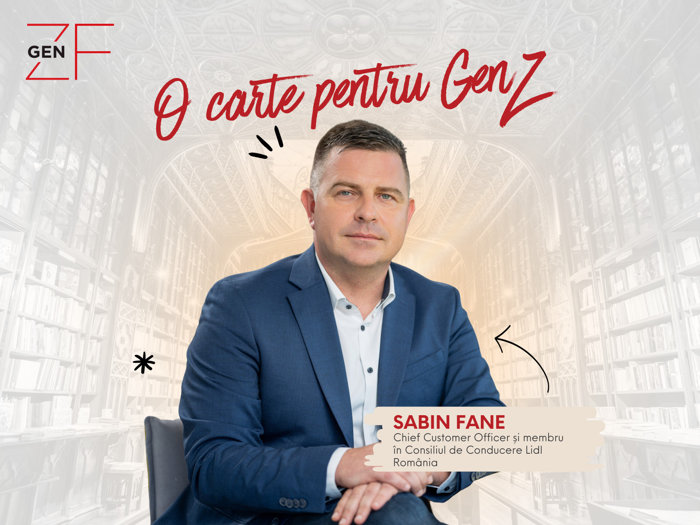 Ce carte îţi recomandă Sabin Fane, Chief Customer Officer si membru in Consiliul de Conducere Lidl Romania, unul dintre cei mai mari retaileri alimentari din lume