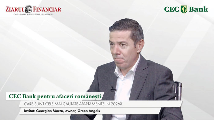 CEC Bank pentru afaceri româneşti. Georgian Marcu: Preţurile apartamentelor din Bucureşti au crescut cu 35% în doi ani, iar chiriile nu au ţinut pasul. Dacă nu se dă drumul la autorizări, piaţa poate avea probleme