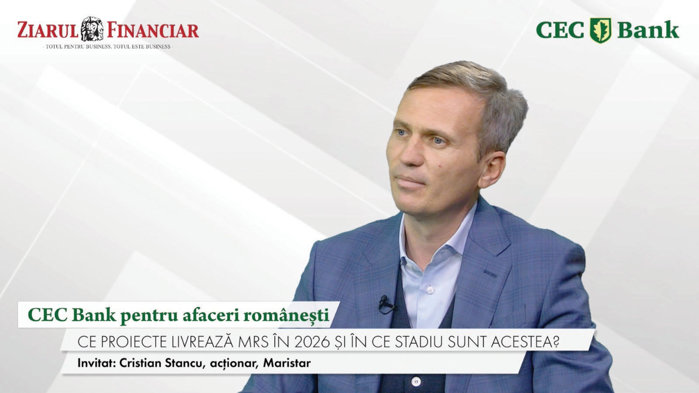 CEC Bank pentru afaceri româneşti, un proiect ZF şi CEC Bank. Cristian Stancu, acţionar, Maristar: Trăim cea mai bună perioadă în construcţii de după 1989, iar firmele româneşti au depăşit multinaţionalele la autostrăzi