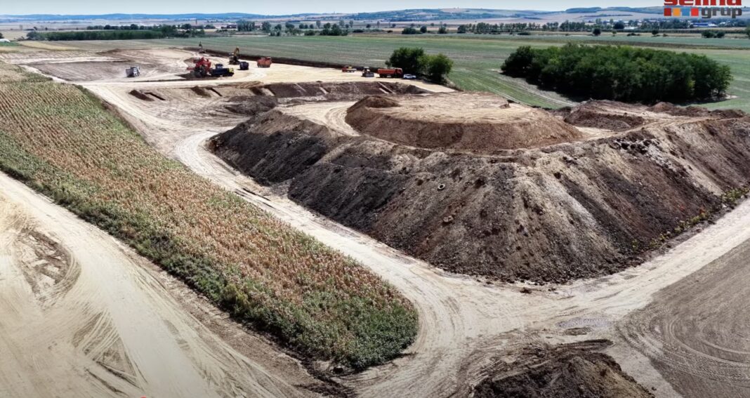 CNAIR, privind lucrările la Autostrada Transilvania, lotul Chiribiș-Biharia: Aproape jumătate din autostradă e finalizată