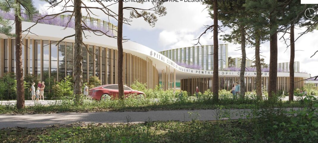 Construcția Spitalului Monobloc de Copii din Cluj continuă fără sprijin de la ”centru” / ”Fondurile pe care le-am obținut din alte surse” / Va avea peste 500 paturi pentru spitalizare continuă și 30 de paturi în ATI