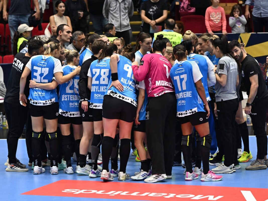 CSM București a evitat un duel cu Gyor în semifinalele Ligii Campionilor