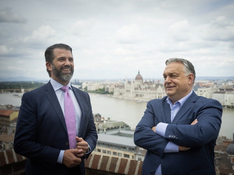 Donald Trump Jr., mesaj de susținere pentru Viktor Orban: „Sperăm că veți vota pentru prietenul și aliatul tatălui meu”