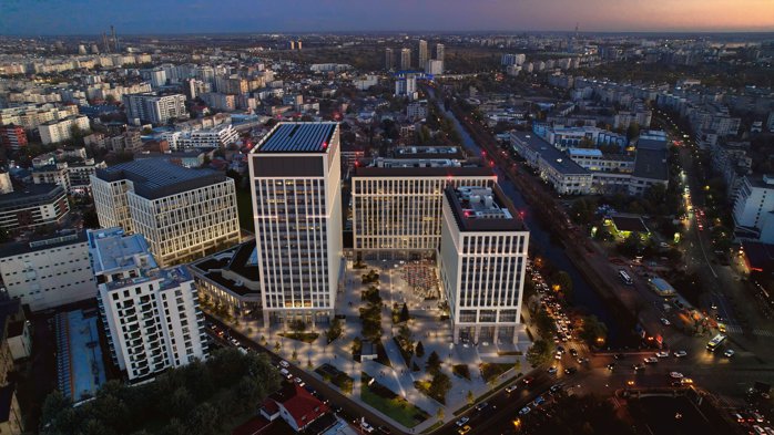 Gigantul francez în reasigurări SCOR semnează cu Vastint pentru 3.250 de metri pătraţi de birouri în Timpuri Noi Square 2, prima tranzacţie pentru noua fază a proiectului